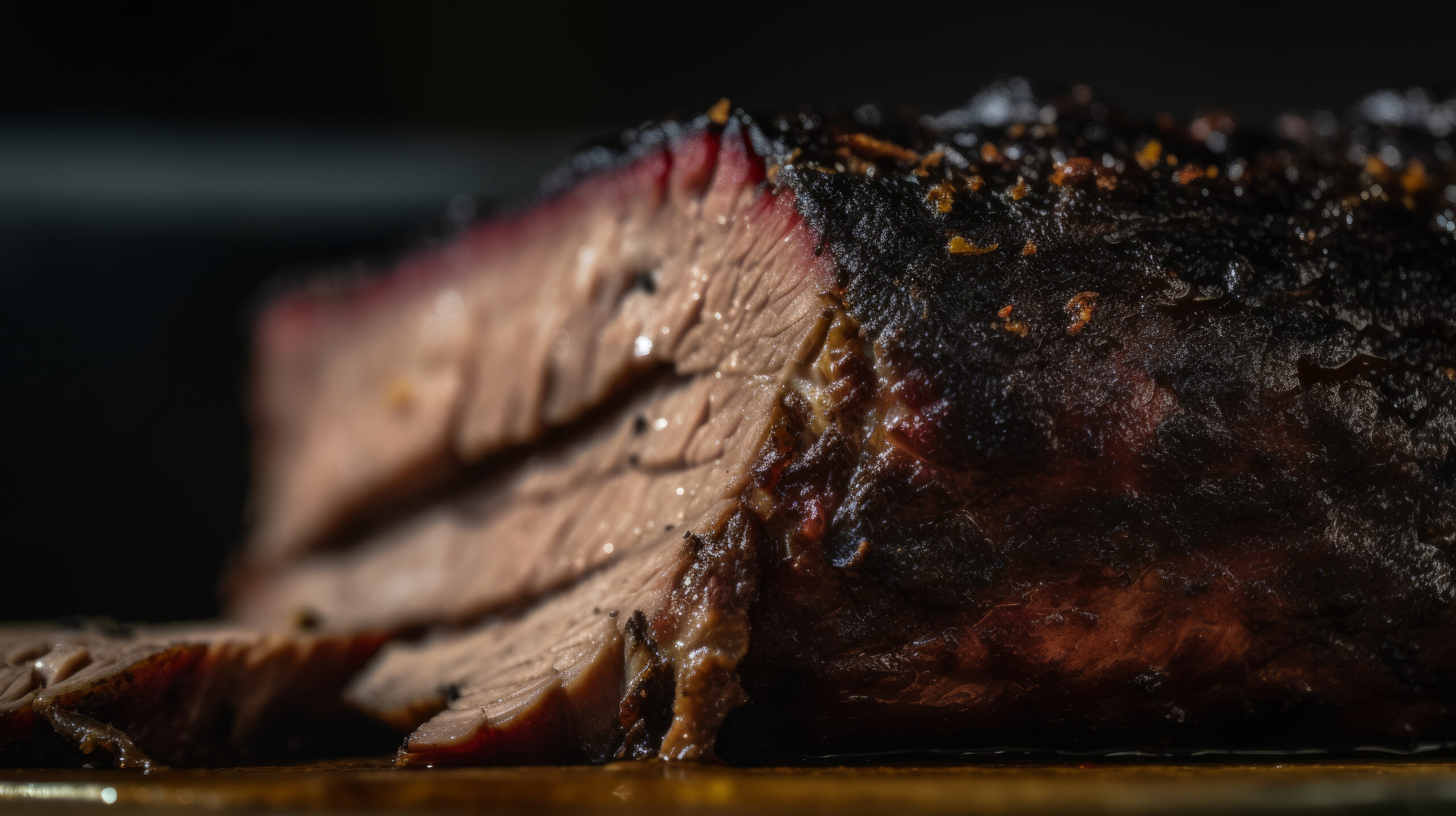American barbecue beef Illustration Generative AI